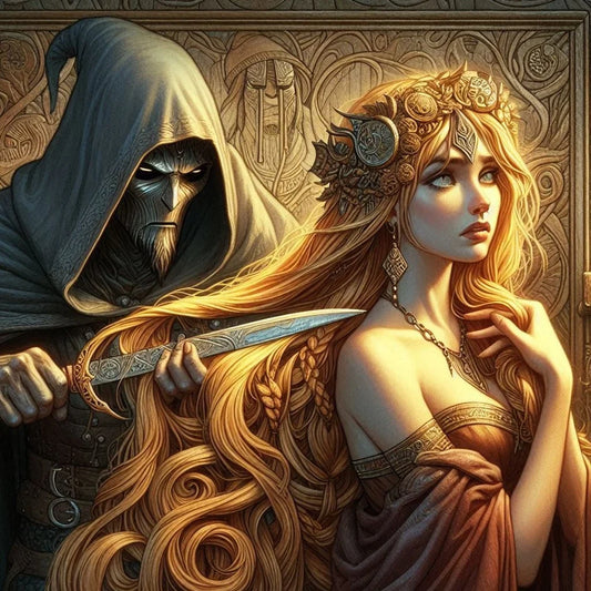 Loki's Mischief and Sif's Golden Hair: A Tale of Trickery and Redemption