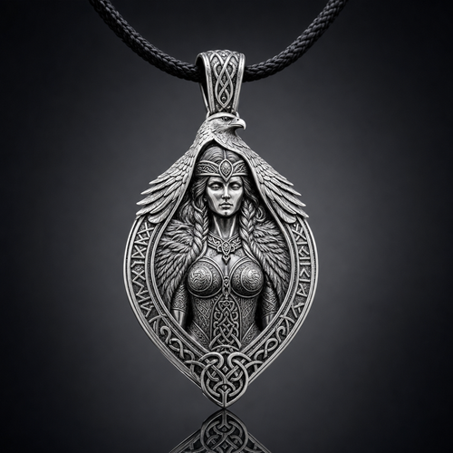 Norse Goddess Freya Pendant Necklace