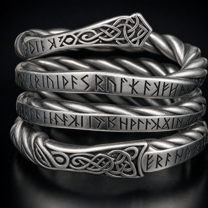 Viking Draupnir Coil Ring for Men (Ring of Odin)