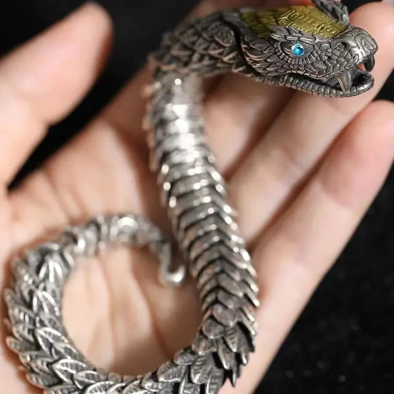 Jormungandr Personalized Rattlesnake Bracelet
