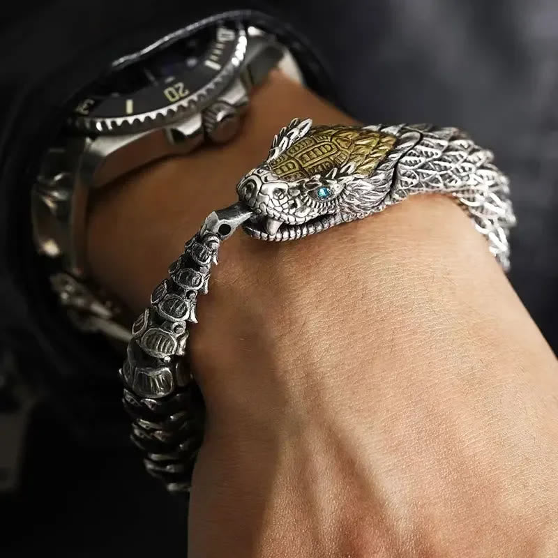 Jormungandr Personalized Rattlesnake Bracelet
