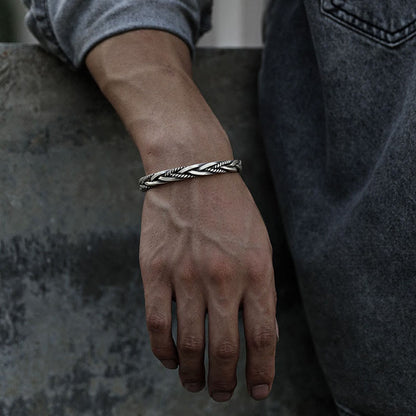 Viking Retro Celtic Knot Twist Bracelet
