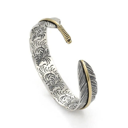 Huginn & Muninn Feather Bracelet