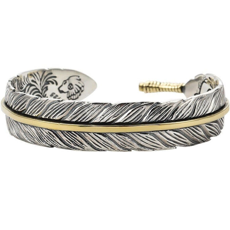 Huginn & Muninn Feather Bracelet