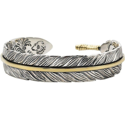 Huginn & Muninn Feather Bracelet