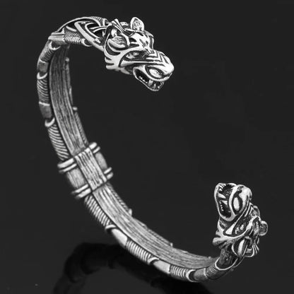 Fenrir The Wolf Handcrafted Bracelet