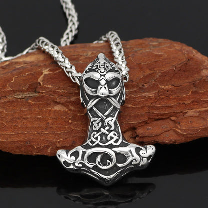 Berserker Mjolnir Odin Thors Hammer Necklace