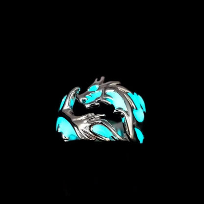 Luminous Glow In The Dark Dragon Ring