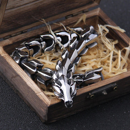 The Midgard Serpent - Stainless Steel Bracelet