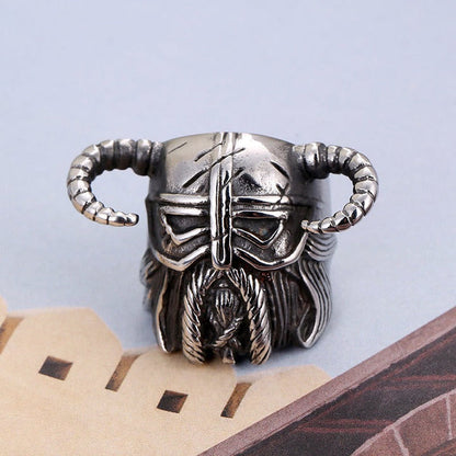 Vikings Helmet Warrior Ring