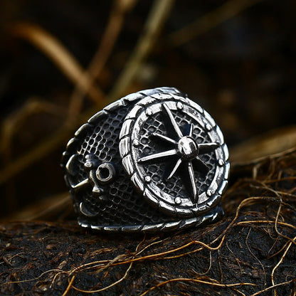 Anchor Aweigh Lighthouse Ship Ring
