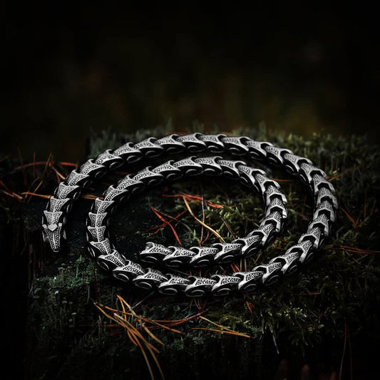 Ouroboros Dragon Necklace