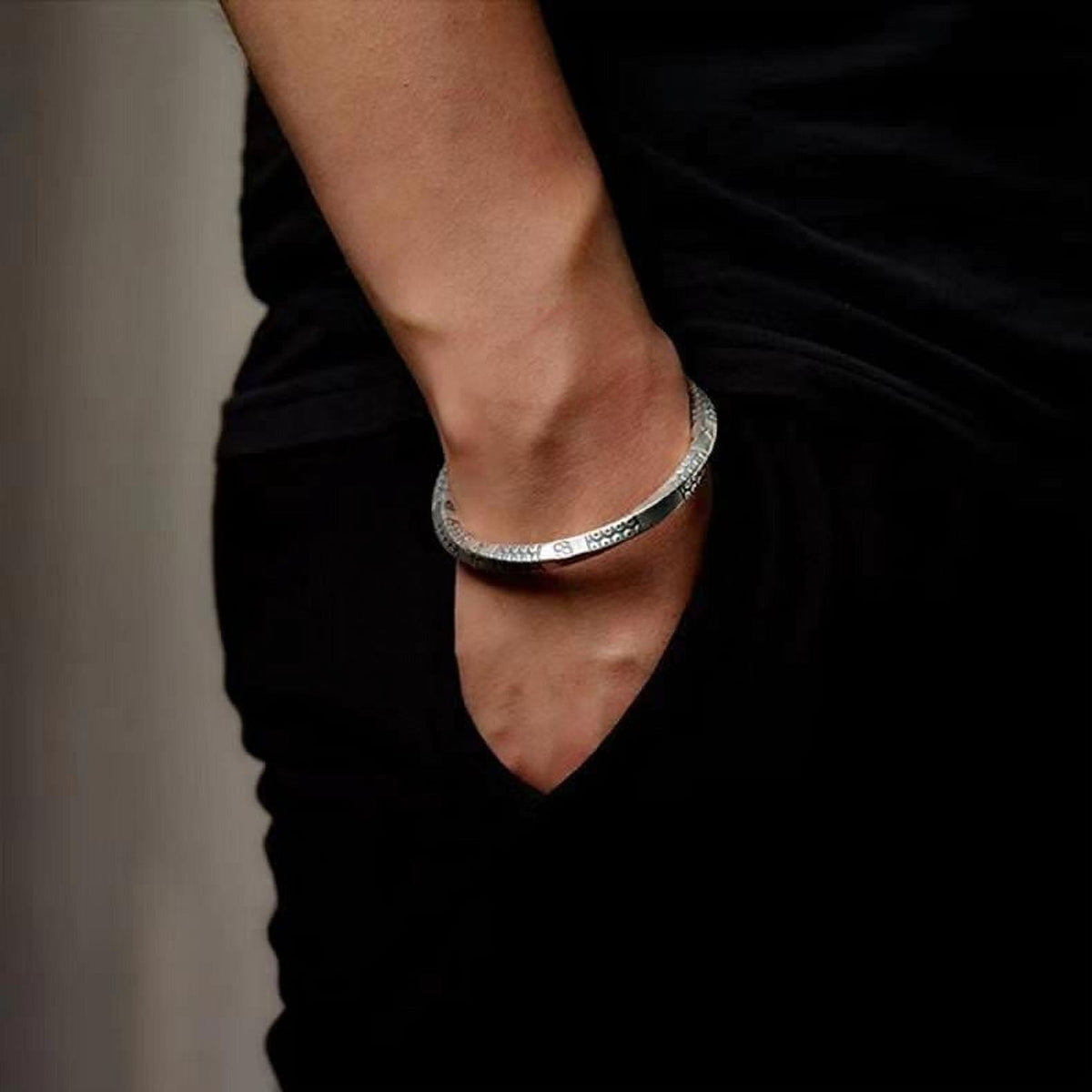 Nordic Silver Viking Bracelet