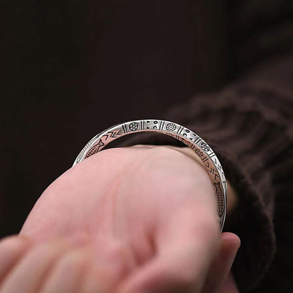 Nordic Silver Viking Bracelet