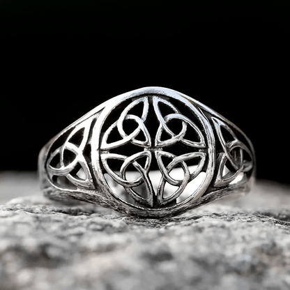 Odin Trinity Triquetra Ring