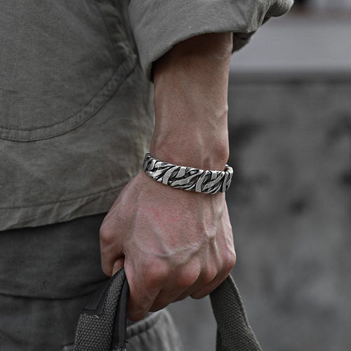 Vintage Faux Braided Bracelet