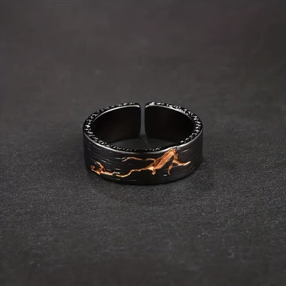 Golden Stone Ring