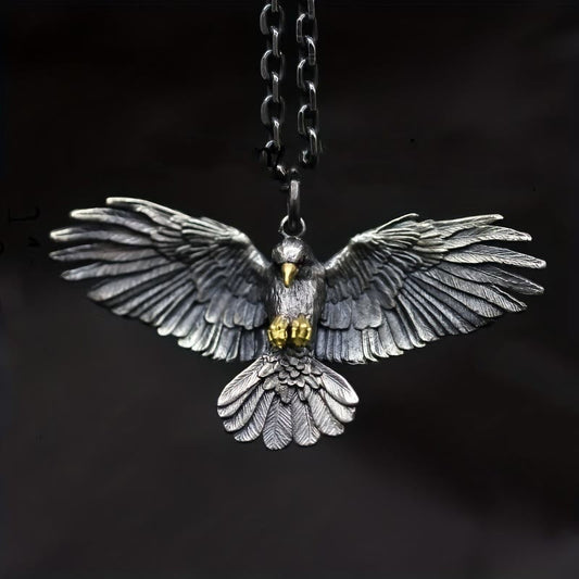 Vintage Animal Eagle Necklace