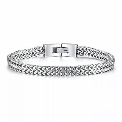 Stainless Steel Wheat Bracelet