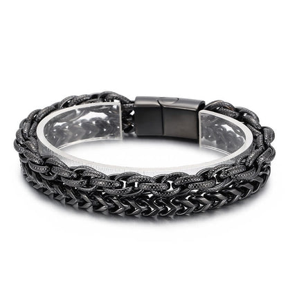 Heavy Chain Link Stainless Steel Bracelet