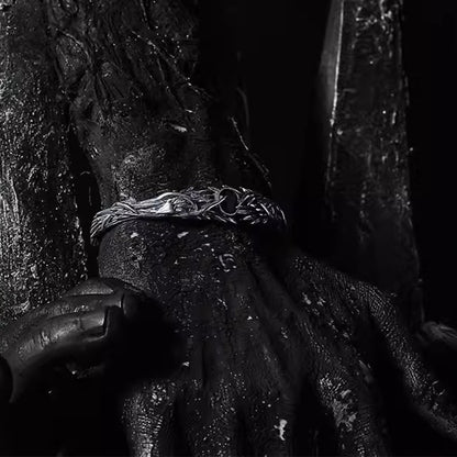Dark Leaf Branch Bracelet
