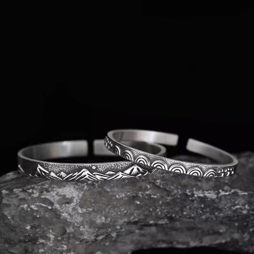 Mountain Sea Wave Bracelet