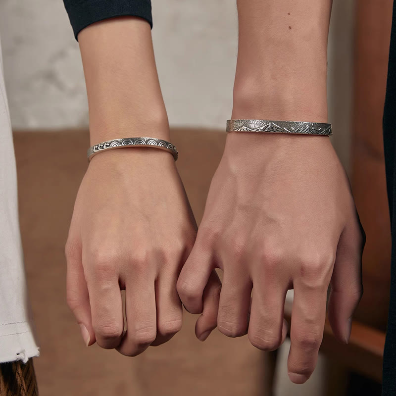 Mountain Sea Wave Bracelet