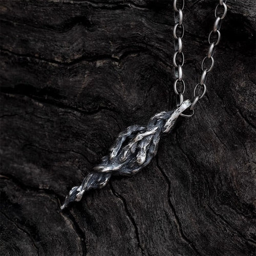 Irregular Vine Thorn Necklace