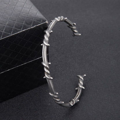 Viking Braided Thorns Bracelet