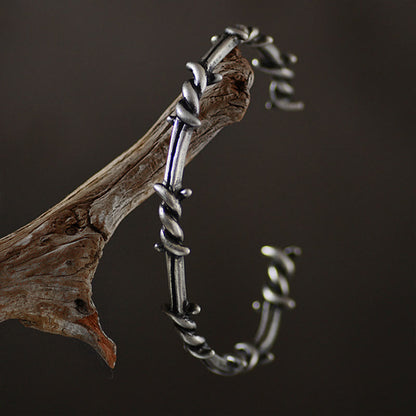 Viking Braided Thorns Bracelet