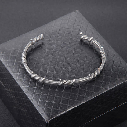 Viking Braided Thorns Bracelet