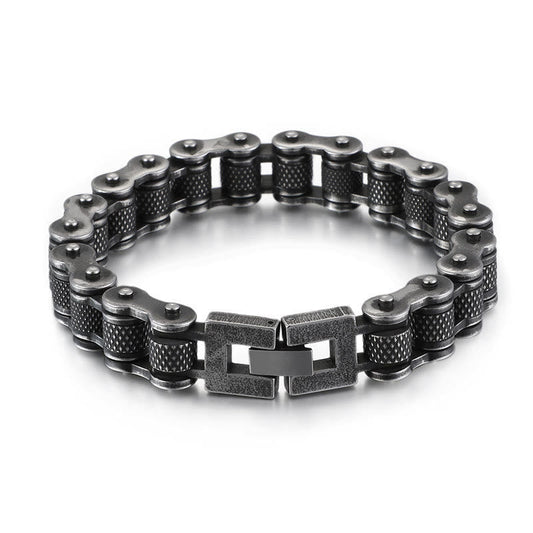 Motorcycle Chain Solid Bracelet