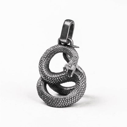 Nordic Jormungandr Pendant Necklace