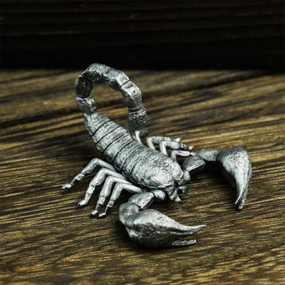 Tail Up Scorpion Necklace