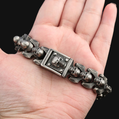 Skull Heavy Domineering Bracelet
