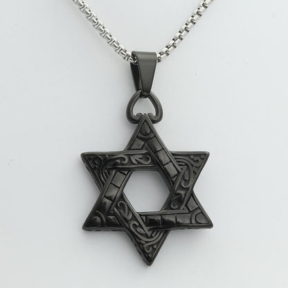 Unique Hexagram Necklace