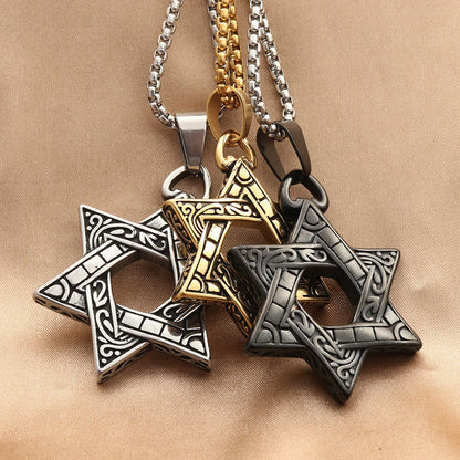 Unique Hexagram Necklace
