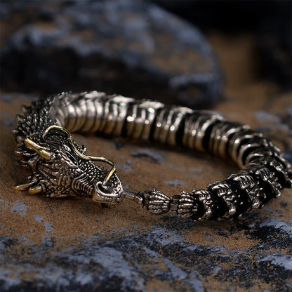 JÖRMUNGANDR - The World Serpent Bracelet | Handcrafted Viking Jewelry