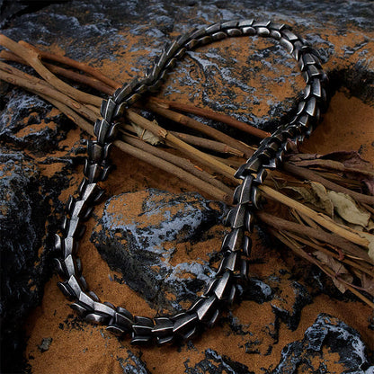 The Midgard Serpent - Stainless Steel Necklace