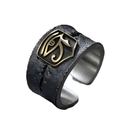 EYE OF RA Protective Open Ring