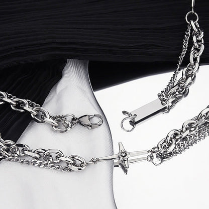 Starlight Charm Cable Chain Curb Chain Bracelet