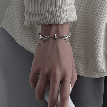 Starlight Charm Cable Chain Curb Chain Bracelet