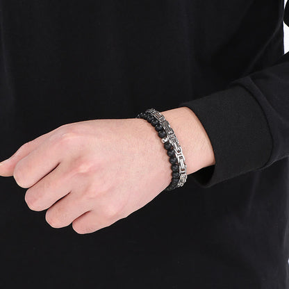 Vintage Emperor Chain Stainless Steel Bracelet