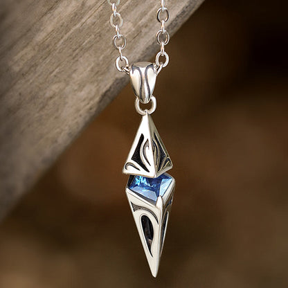 Handcrafted 925 Silver Starburst Necklace