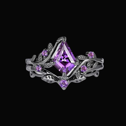 Noble Amethyst Overture Wisdom Ring