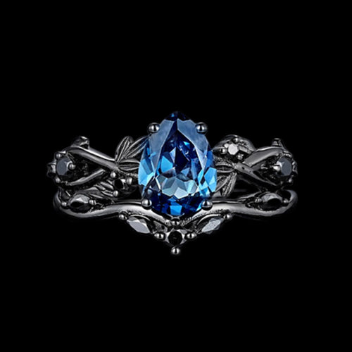 Drop Of Yggdrasil Two Piece Ring Set