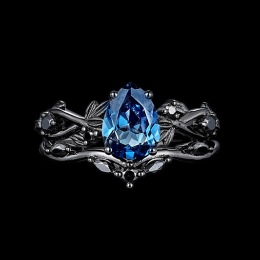 Drop Of Yggdrasil Two Piece Ring Set