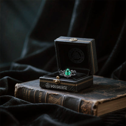 Drop Of Yggdrasil Two Piece Ring Set