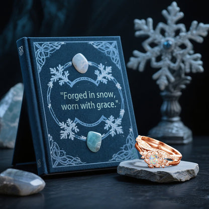 Snowflower Crown Ring