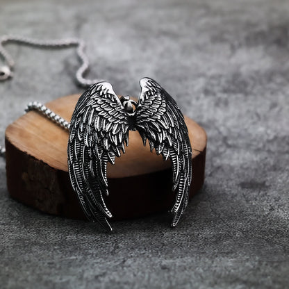Nordic Feathered Wings Necklace